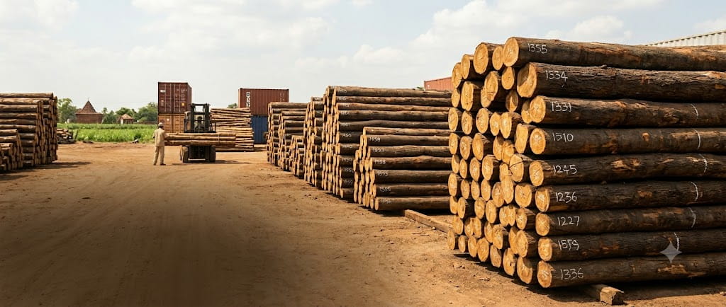 Timber logs
